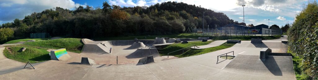 Midsomer Norton Skate Park - Wide View​
